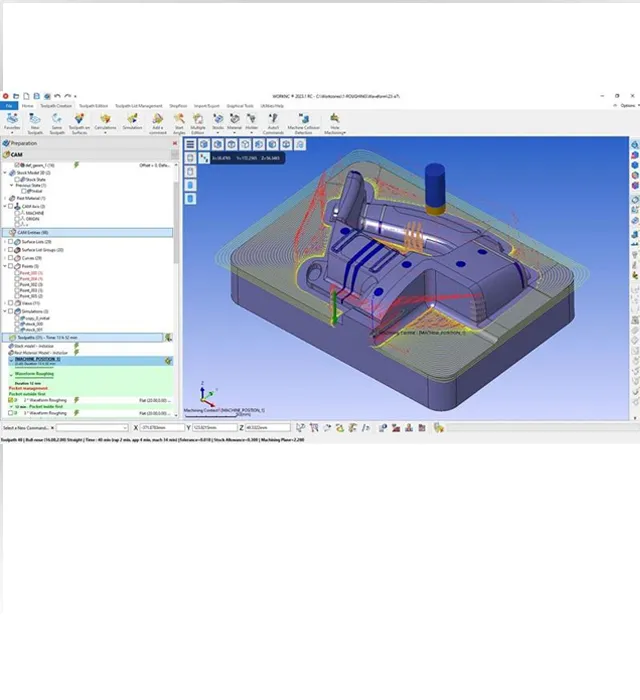 CAM Programming – WorkNC