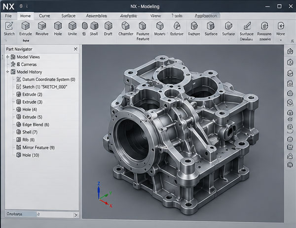 Unigraphics 3D Modelling